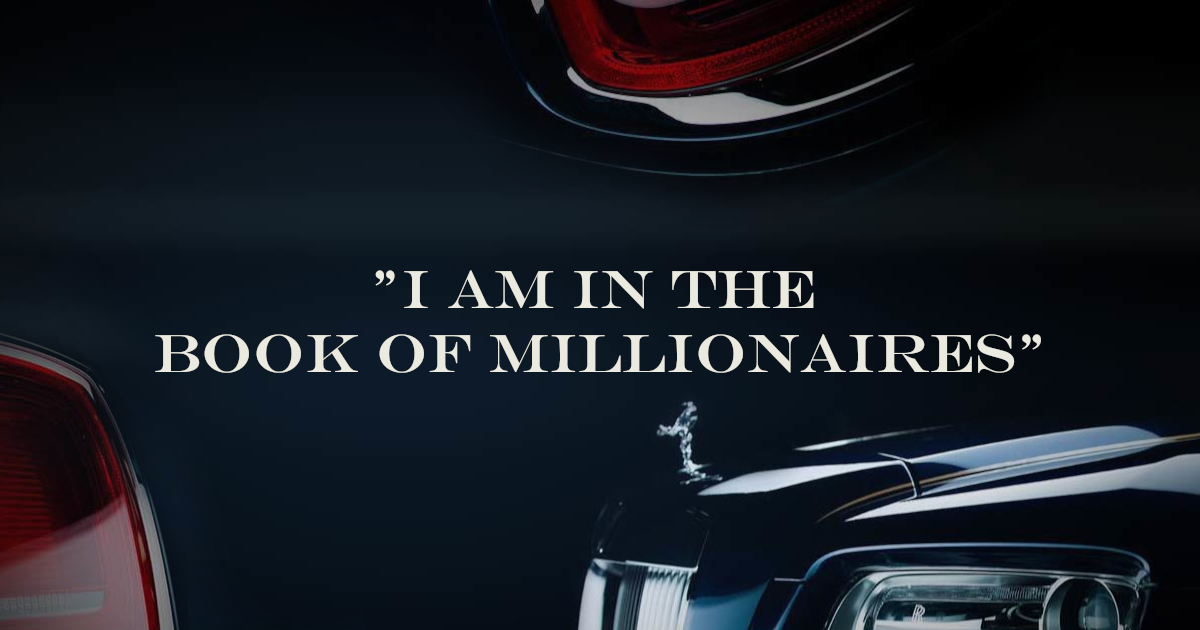 Book of millionaires car2 slide23
