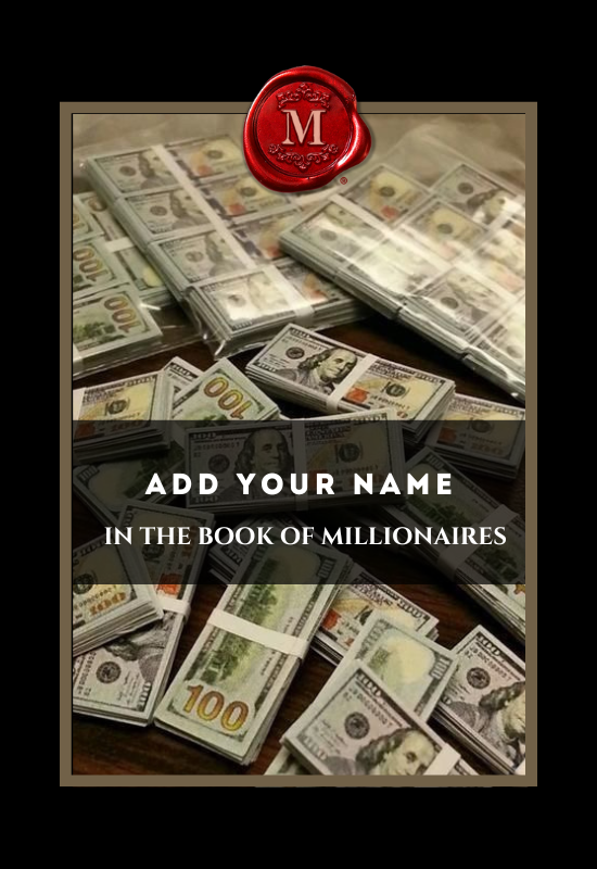 Enter the Book of Millionaires