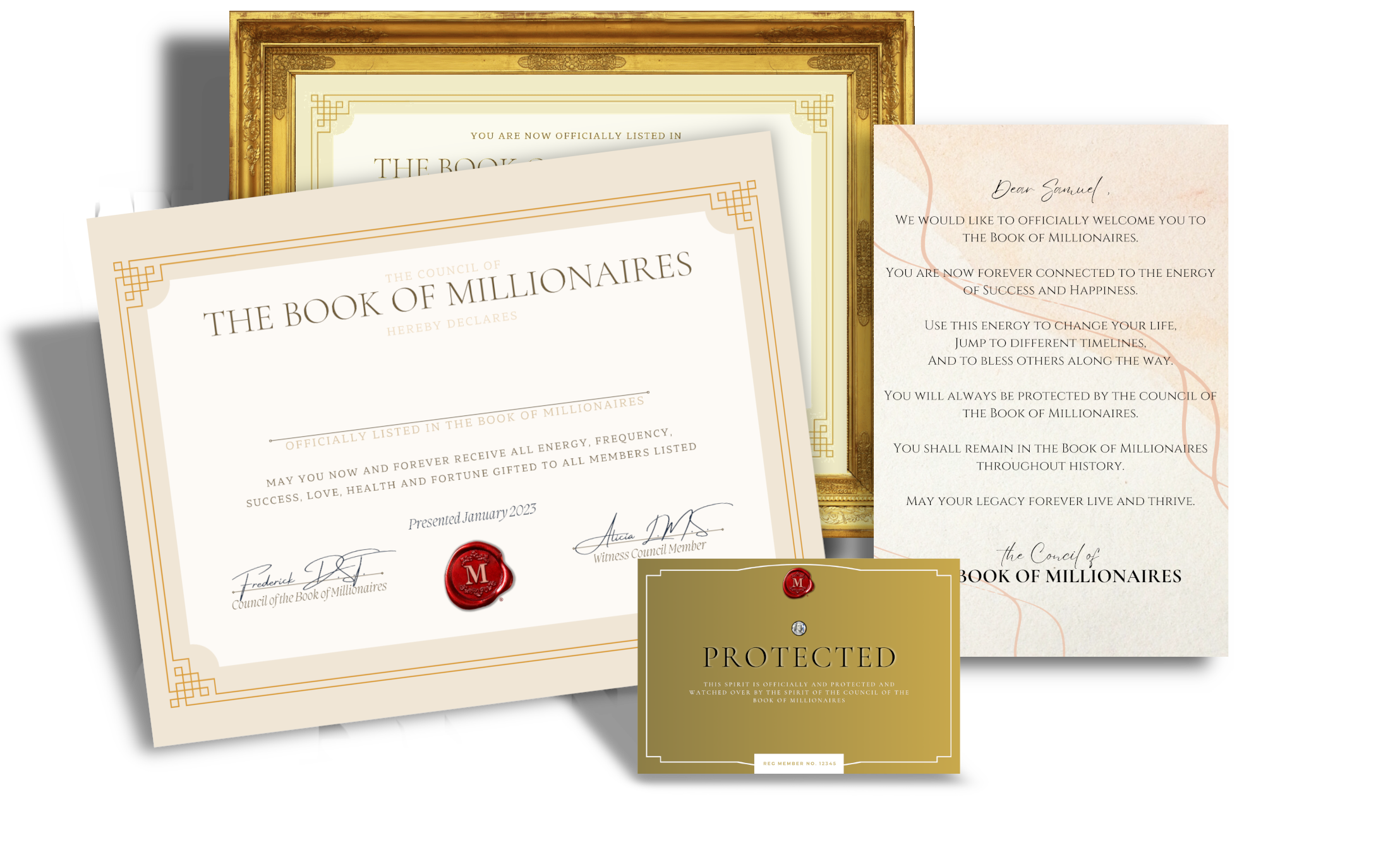 Register Your Child in the Book of Millionaires