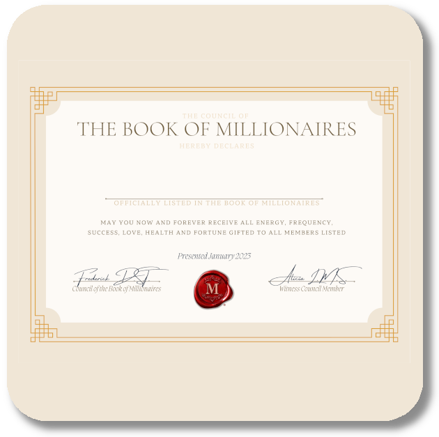 Register Your Child in the Book of Millionaires