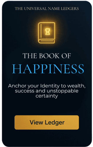 The book of happiness card