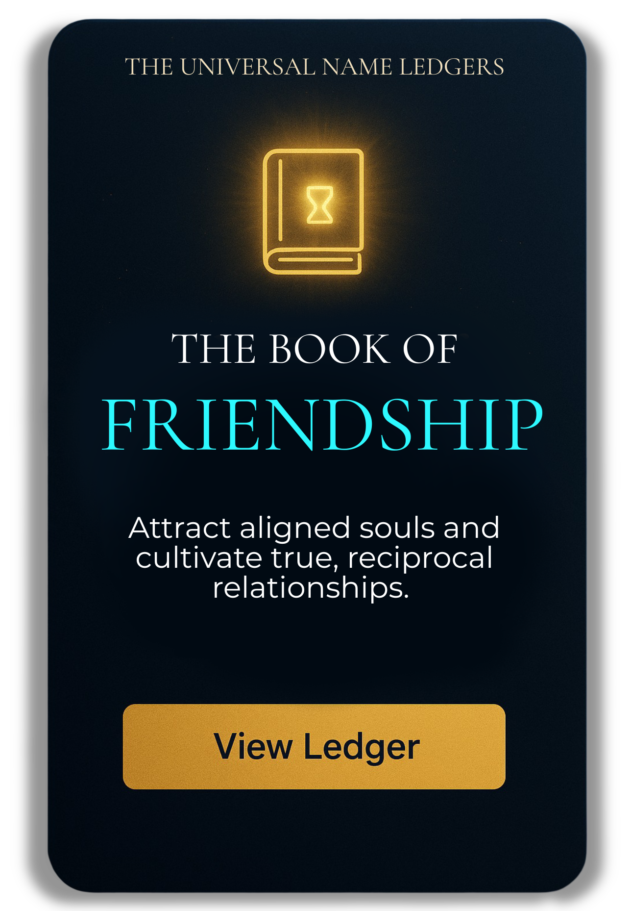 The book of foriendship card1