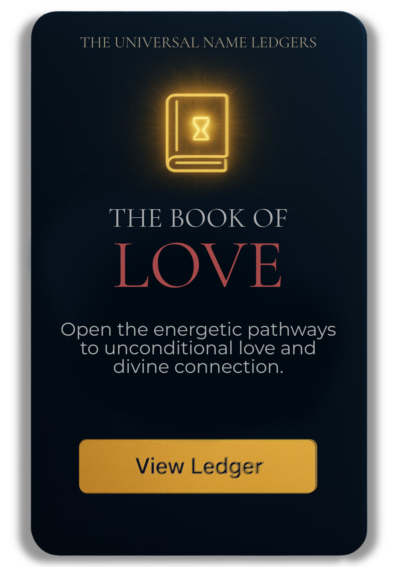 The book of love card1