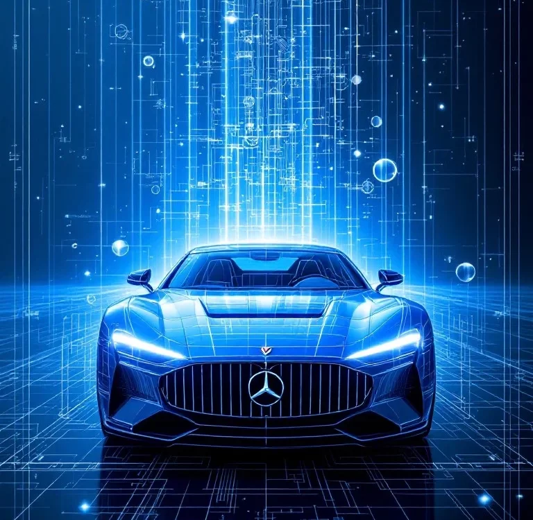 Stockcake futuristic mercedes blueprint 1752519059