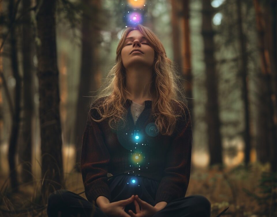 Mystical forest meditation book of health