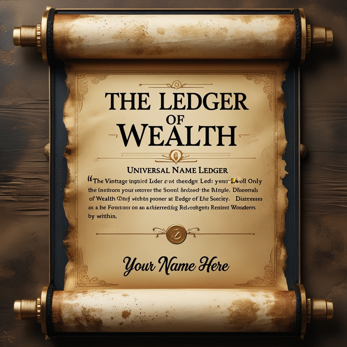 Ledger of wealth2