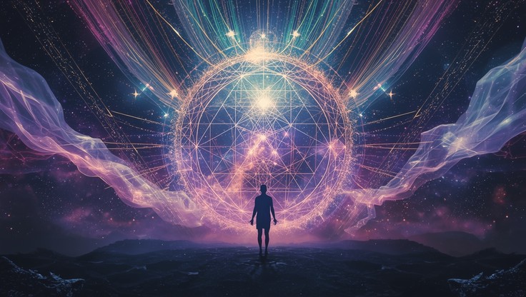 Cosmic gateway transcendence DMN